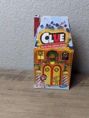 Hasbro Clue North Pole Holiday Edition NEW